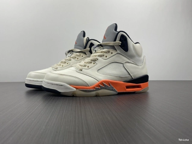 Cheap TBK Jordan DC1060-100 Total Orange 5 Retro 0703